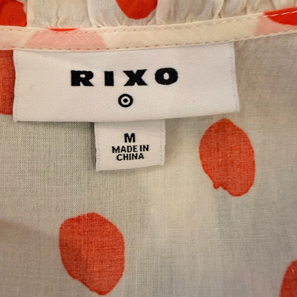 Polka Dot Ruffle Wrap Dress - Picture 14 of 15